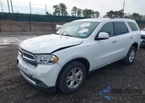 2013 Dodge Durango Crew z USA, uszkodzony, nr VIN 1C4RDJDG8DC597279